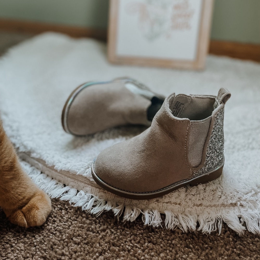 6T Like New Harper Canyon Glitter Heeled Booties